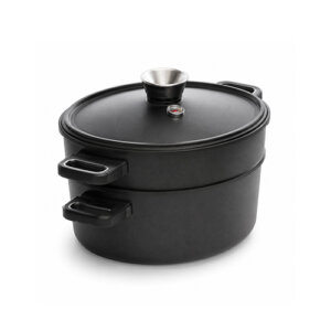 Waterless cooking (SET: Pot, Lid and Steamer)